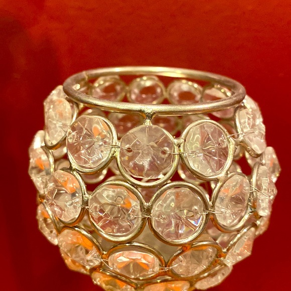 Set of 3 (small, medium, large) Sparkly Tea Light Holders - Picture 5 of 7